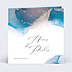 Invitation anniversaire de mariage Opaline