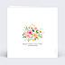 Invitation anniversaire mariage Aquarelle Champêtre Verso