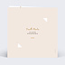 Invitation anniversaire mariage Cultiver l’amour Verso