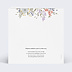 Invitation anniversaire mariage Idylle Bucolique Verso