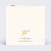 Invitation anniversaire mariage Jardin Aquarelle Verso