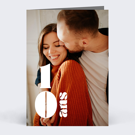 Invitation anniversaire de mariage 10 ans de mariage