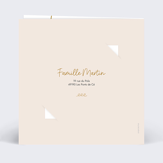 Invitation anniversaire de mariage Cultiver l’amour