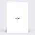 Invitation anniversaire de mariage Couronne de Fleurs Sauvages