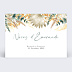 Invitation anniversaire mariage Bohemia