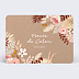 Invitation anniversaire mariage Printemps Bohème