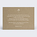 Invitation anniversaire mariage Bouquet Champêtre Verso