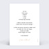 Invitation anniversaire mariage Couronne Printanière avec Photo Verso