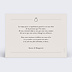 Invitation anniversaire mariage Télégramme Verso