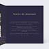 Invitation anniversaire mariage Pluie de Fête Intérieur Droit
