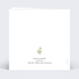 Invitation anniversaire mariage Lettrines Botaniques Verso