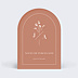 Invitation anniversaire de mariage Botanica