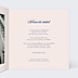 Invitation anniversaire de mariage Notre histoire à la main
