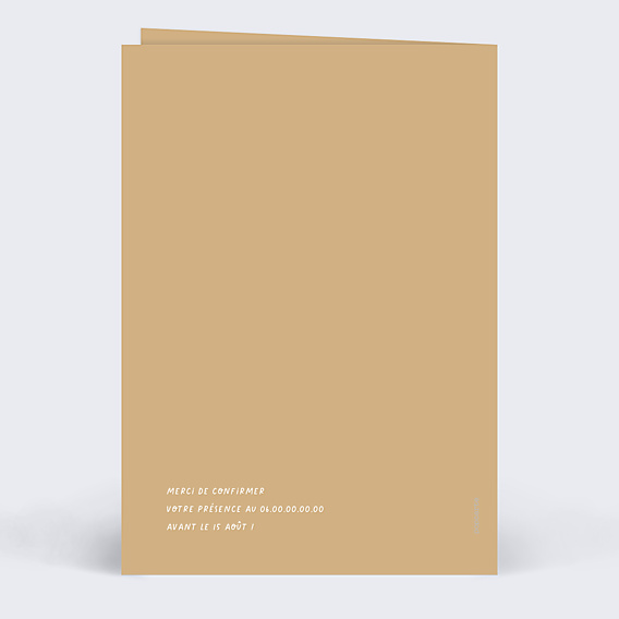 Invitation anniversaire de mariage Notre Chemin