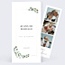Invitation anniversaire de mariage Cadre Ocre Eucalyptus