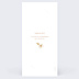Invitation anniversaire de mariage Bouquet Parfumé décomposé