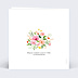 Invitation anniversaire de mariage Aquarelle Champêtre