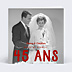 Invitation anniversaire de mariage Photo mariage 45 ans