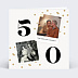 Invitation anniversaire de mariage Années en photos