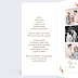 Invitation anniversaire de mariage Flower of Fall Allongé