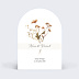 Invitation anniversaire de mariage Bouquet de fleurs