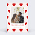 Invitation anniversaire de mariage 1001 Cœurs