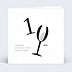 Invitation anniversaire de mariage Levons nos Verres Chiffres