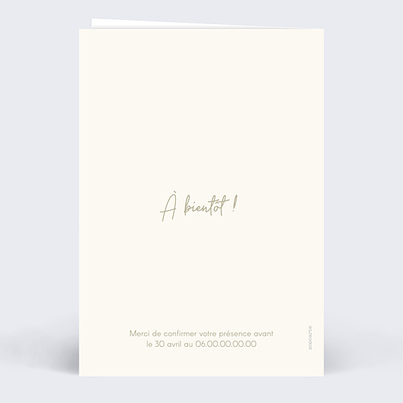 Invitation anniversaire de mariage 20 années d'amour