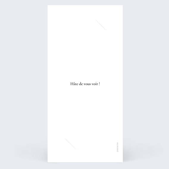 Invitation anniversaire de mariage Cadre Ocre Eucalyptus