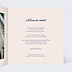 Invitation anniversaire de mariage Notre histoire à la main