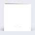 Invitation anniversaire mariage Etiquette carré Verso