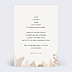 Invitation anniversaire de mariage Couronne Bohème