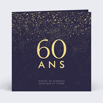 Invitation Anniversaire de Mariage Pluie de Fte