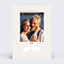 Invitation anniversaire de mariage Cygnes en coeur