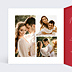 Invitation anniversaire de mariage Photo cœur