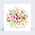 Invitation anniversaire mariage Aquarelle Champêtre