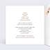 Invitation anniversaire de mariage Flower of Fall Graines