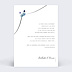 Invitation anniversaire de mariage Couple fleuris