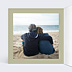 Invitation anniversaire de mariage Etiquette carré