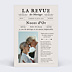 Invitation anniversaire de mariage La revue