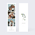 Invitation anniversaire de mariage Cadre Ocre Eucalyptus