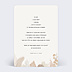 Invitation anniversaire de mariage Couronne Bohème