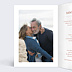 Invitation anniversaire de mariage Arche bohème terracota