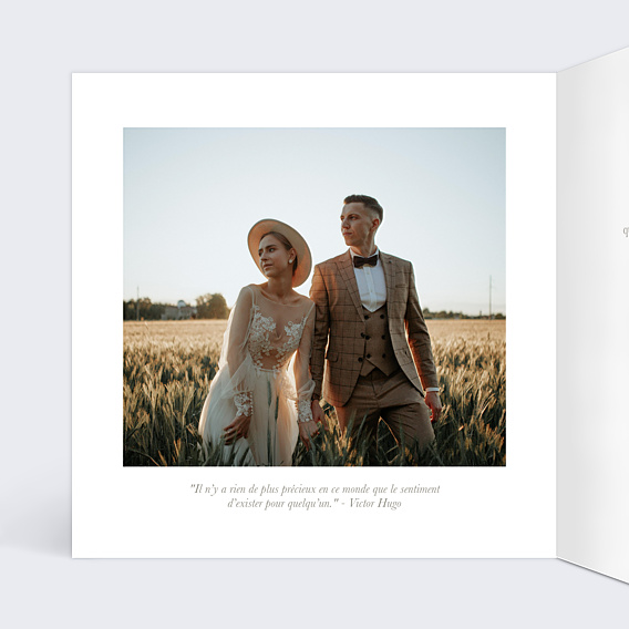 Invitation anniversaire de mariage Photo souvenir 10