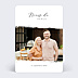 Invitation anniversaire de mariage Manuscrite