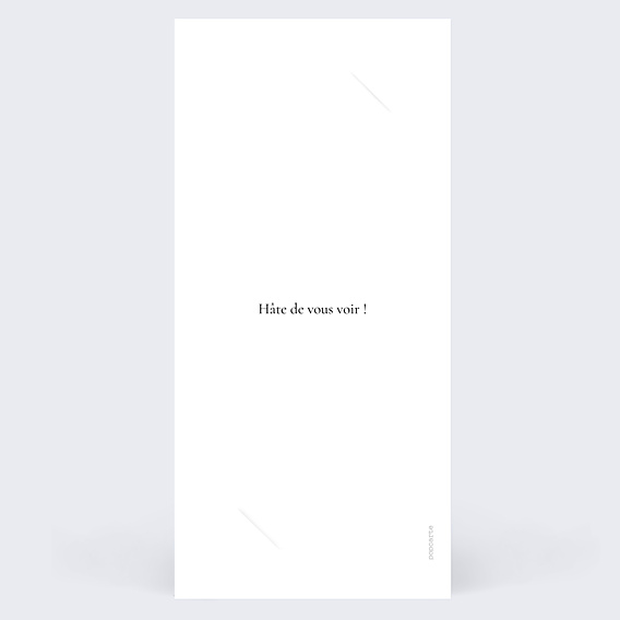 Invitation anniversaire de mariage Cadre Ocre Eucalyptus