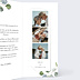 Invitation anniversaire de mariage Cadre Ocre Eucalyptus