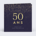 Invitation anniversaire de mariage Pluie de Fête avec graines