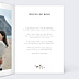 Invitation anniversaire de mariage Effet bois