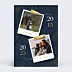 Invitation anniversaire de mariage Mémento